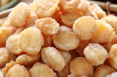Fried Scallops with Flour