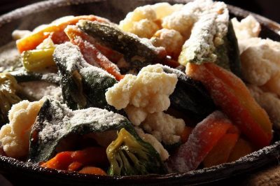 Fried Vegetables with Flour