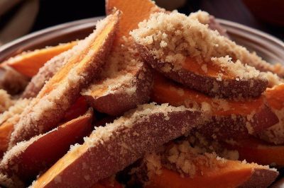 Fried Yams with Breadcrumbs