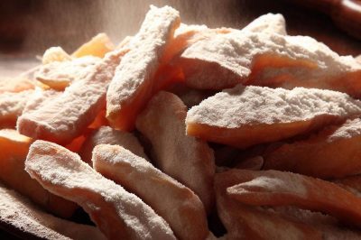 Fried Yams with Flour