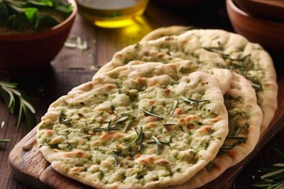 Gluten-Free Flatbread with Herbs