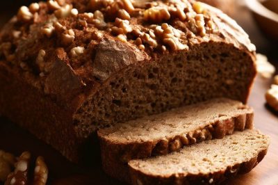Gluten Free Whole Grain Walnut Bread