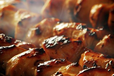 Grilled Chicken Kebabs