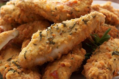 Herbed Fried Chicken Fingers