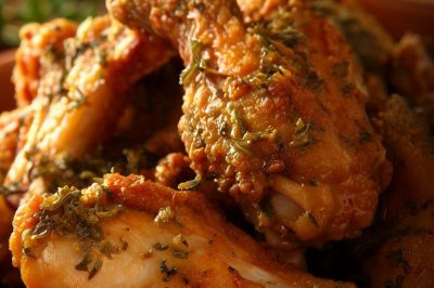Herbed Fried Chicken Wings
