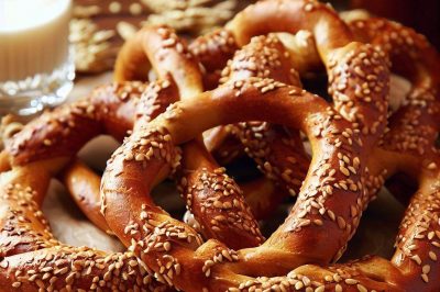 Homemade Whole Grain Pretzels