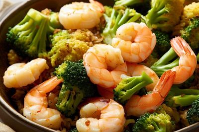 Keto Shrimp and Broccoli Stir-Fry