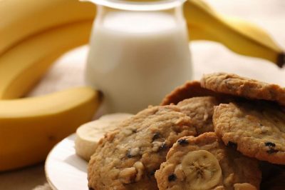Low Sugar or Sugar Free Banana Cookies
