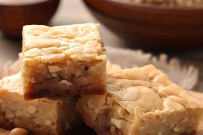 Low Sugar or Sugar Free Blondies