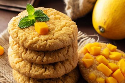 Low Sugar or Sugar Free Mango Cookies