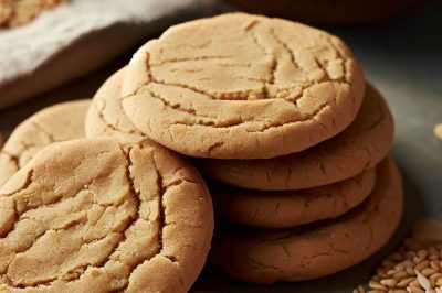 Low Sugar or Sugar Free Peanut Butter Cookies