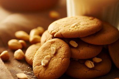 Low Sugar or Sugar Free Peanut Cookies