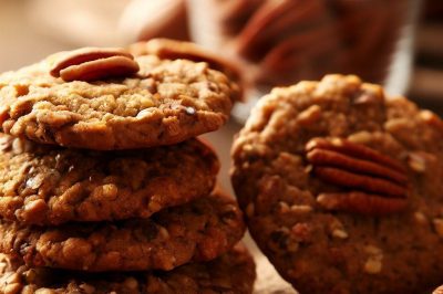 Low Sugar or Sugar Free Pecan Cookies