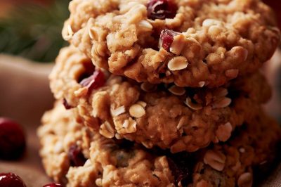 Oatmeal and Cranberry Cookies