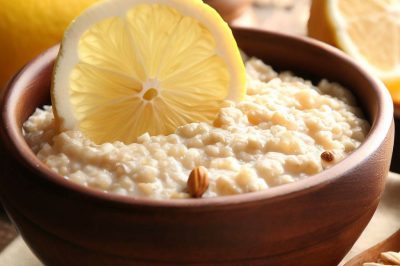 Oatmeal and Lemon