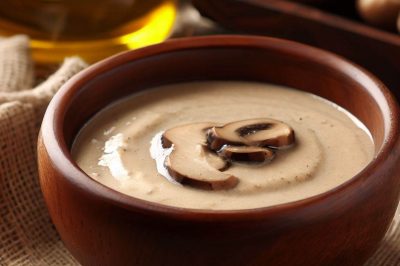 Oil-Free Cream of Mushroom and Cream Soup