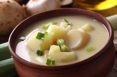 Oil-Free Potato Leek Soup