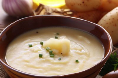 Oil-Free Potato Soup