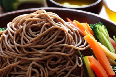 Oil-Free Soba Noodles with Vegetables