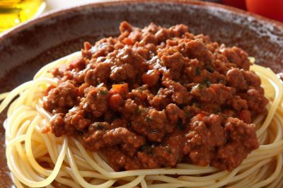 Oil-Free Spaghetti Bolognese