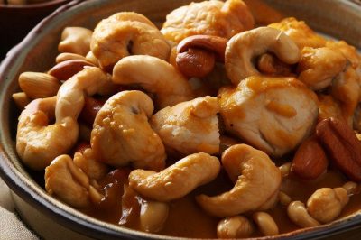 One-Serving Chicken and Cashews