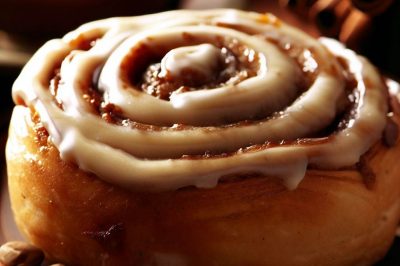 One Serving Cinnamon Roll