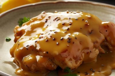 One-Serving Honey Mustard Chicken