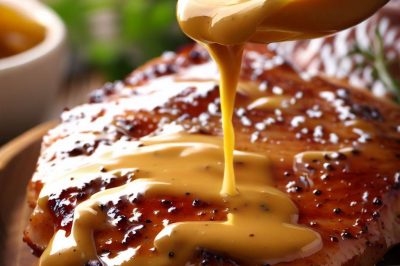 One Serving Honey Mustard Glaze