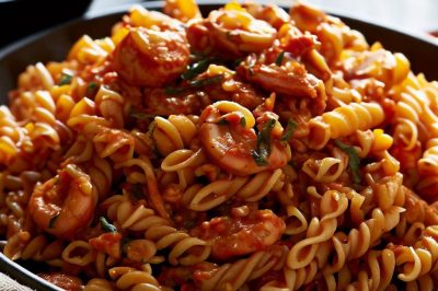 One-Serving Jambalaya Pasta