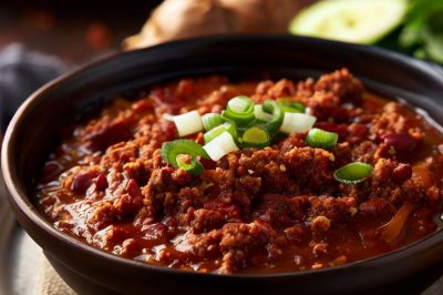 One-Serving Keto Chili