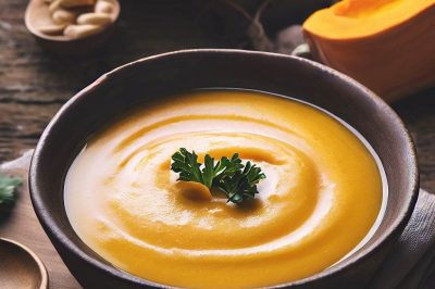 One Serving Oil-Free Butternut Squash Soup