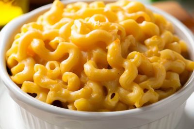One Serving Oil-Free Mac and Cheese