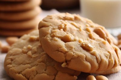 One Serving Peanut Cookies