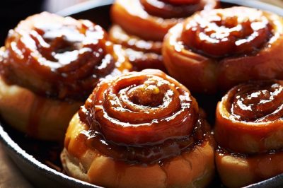 One Serving Sticky Buns