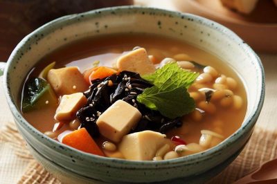 One Serving Vegan Miso Soup