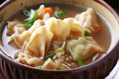 One Serving Wonton Soup