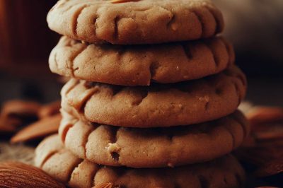 Peanut Butter and Almond Cookies
