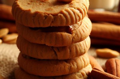 Peanut Butter and Cinnamon Cookies