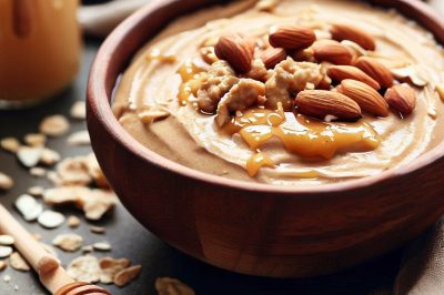 Peanut Butter and Honey Smoothie Bowl