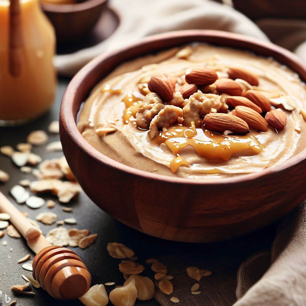 Peanut Butter and Honey Smoothie Bowl