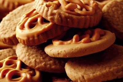 Peanut Butter and Pretzel Cookies