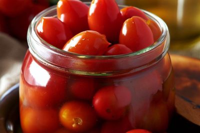 Quick Pickled Cherry Tomatoes