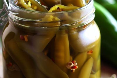 Quick Pickled Jalapeno Peppers