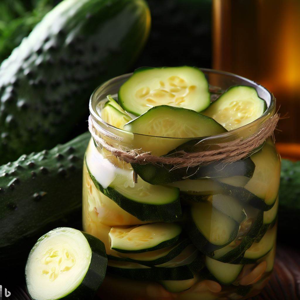 Quick Pickled Zucchini