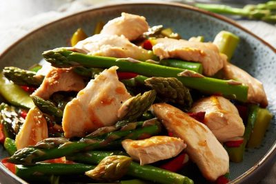 Quick and Easy Chicken and Asparagus Stir Fry