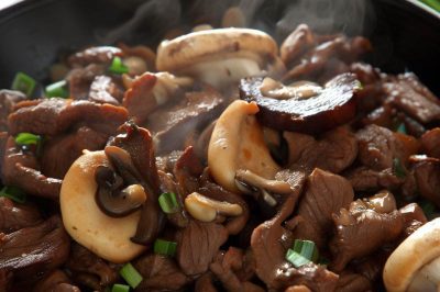 Quick and Easy Stir-Fried Beef and Mushrooms