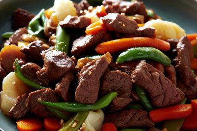 Quick and Easy Stir-Fried Beef and Vegetables