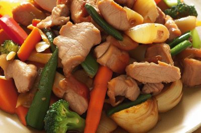 Quick and Easy Stir-Fried Pork and Vegetables