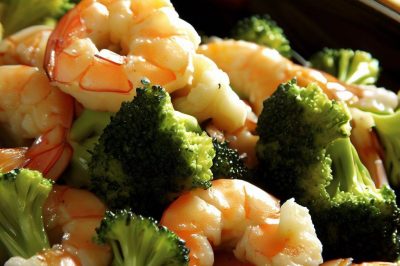 Quick and Easy Stir-Fried Shrimp and Broccoli