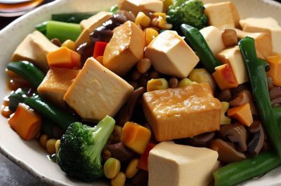 Quick and Easy Stir-Fried Tofu and Vegetables